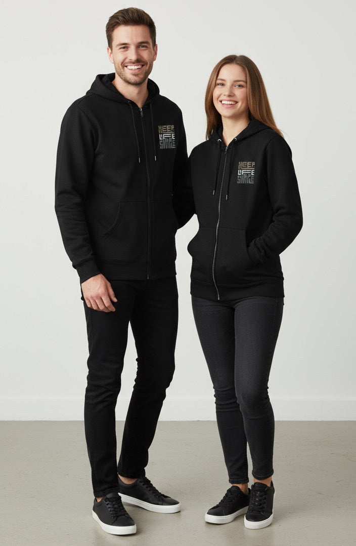 Unisex Zip Hoodie