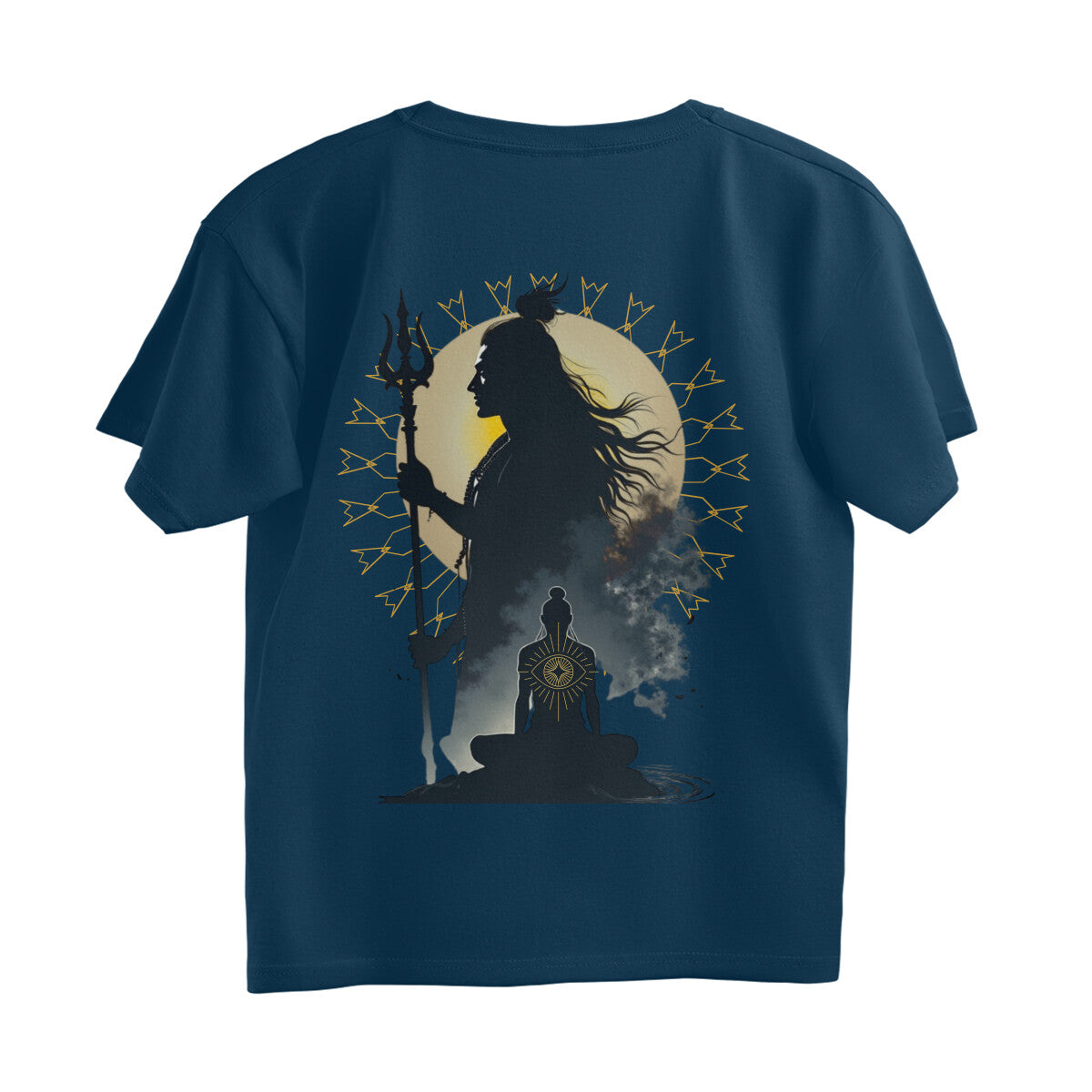 Men’s Oversized T-Shirt shiva chakra print