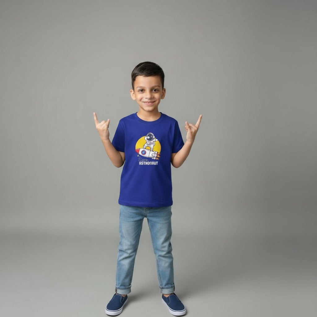 Toddler's Unisex T-shirt Astronaut Print