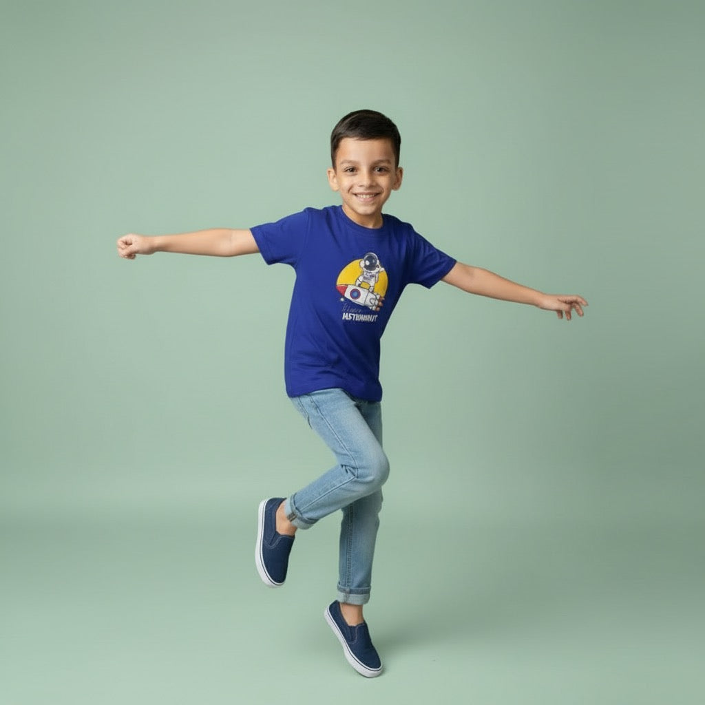 Toddler's Unisex T-shirt Astronaut Print