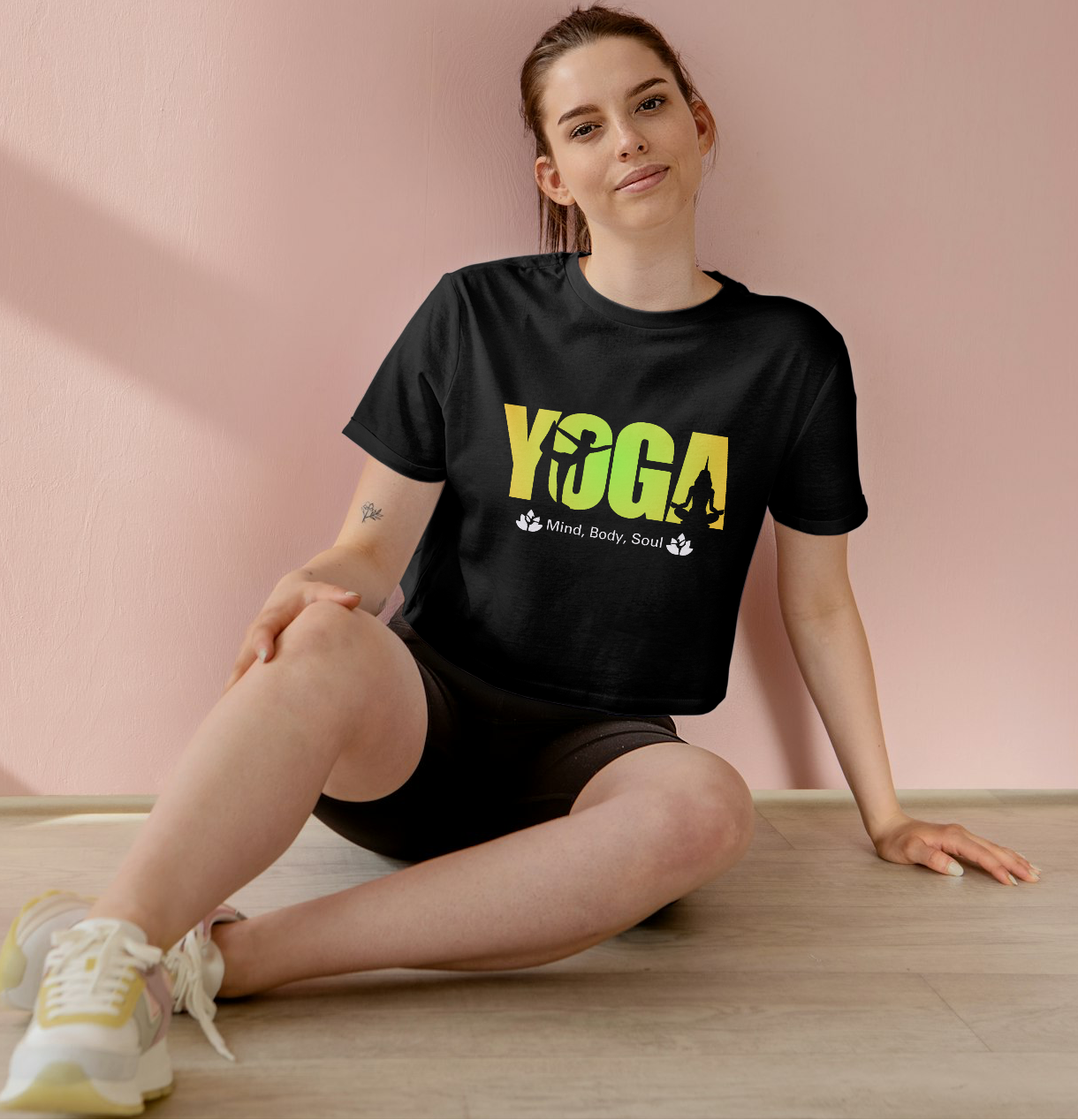 Women Yoga Crop Top