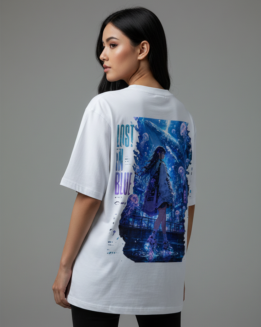 Women’s Oversized T-Shirt Werve Originals Anime Print