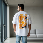 Men's Terry Oversized Tee Zenitsu Print
