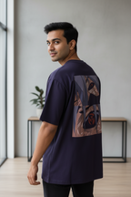 Men's Oversized Classic T-Shirt Anime Print
