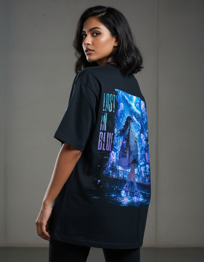 Women’s Oversized T-Shirt Werve Originals Anime Print