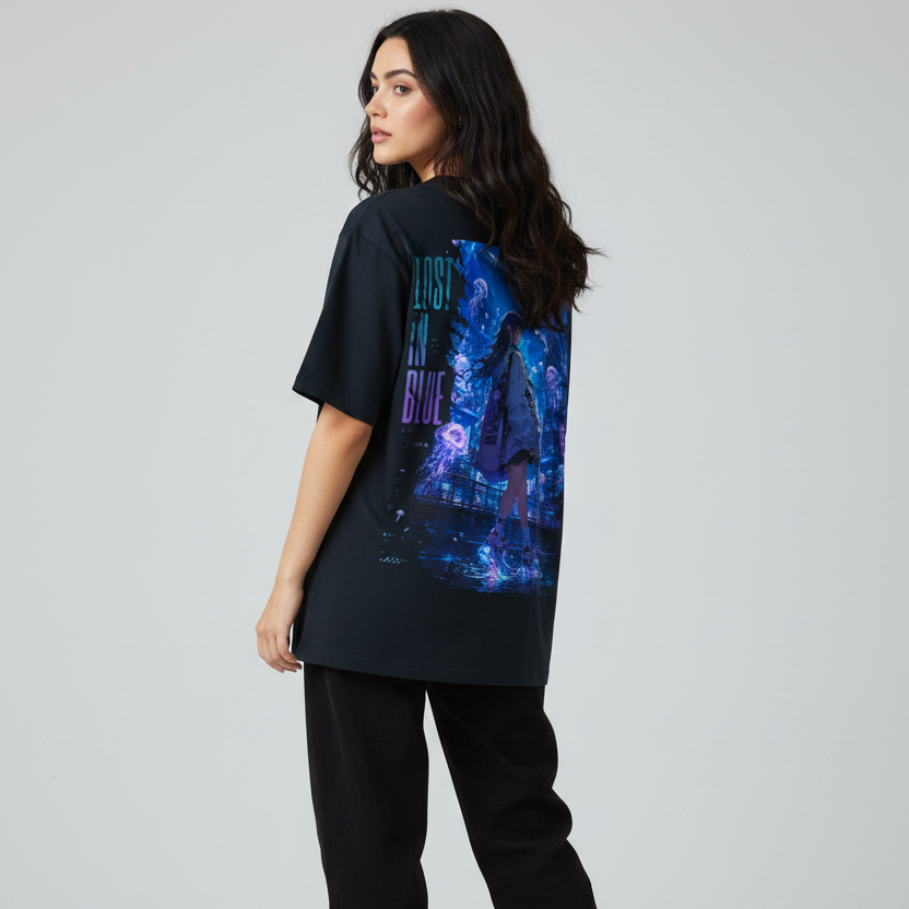 Women’s Oversized T-Shirt Werve Originals Anime Print