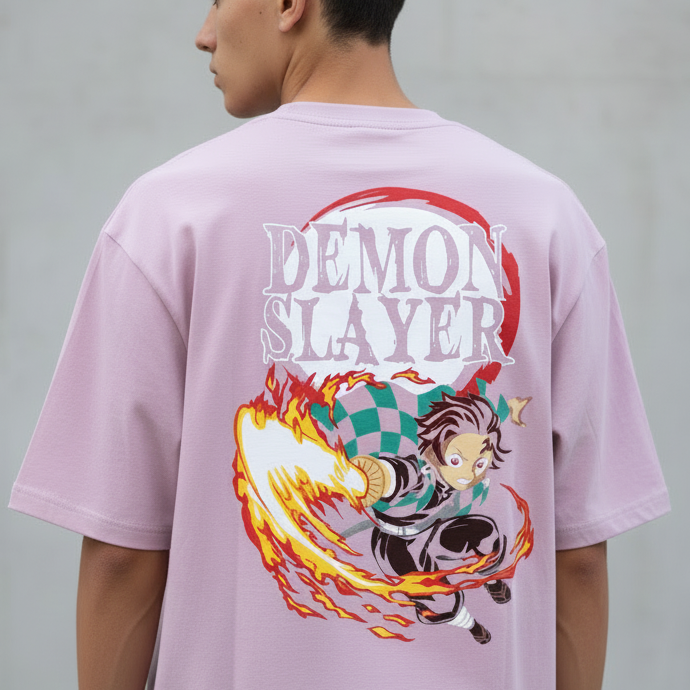 Men's Oversized Classic T-Shirt Demon Slayer