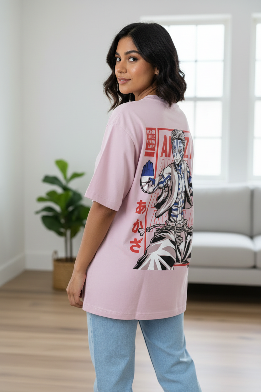 Unisex Oversized Classic T-Shirt Demon Slayer Print