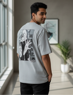 Men’s Oversized Classic T-Shirt Anime Print