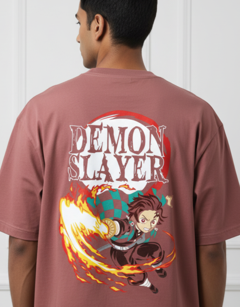 Men's Oversized Classic T-Shirt Demon Slayer