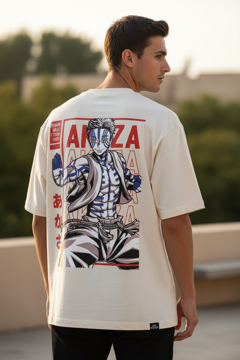 Unisex Oversized Classic T-Shirt Demon Slayer Print