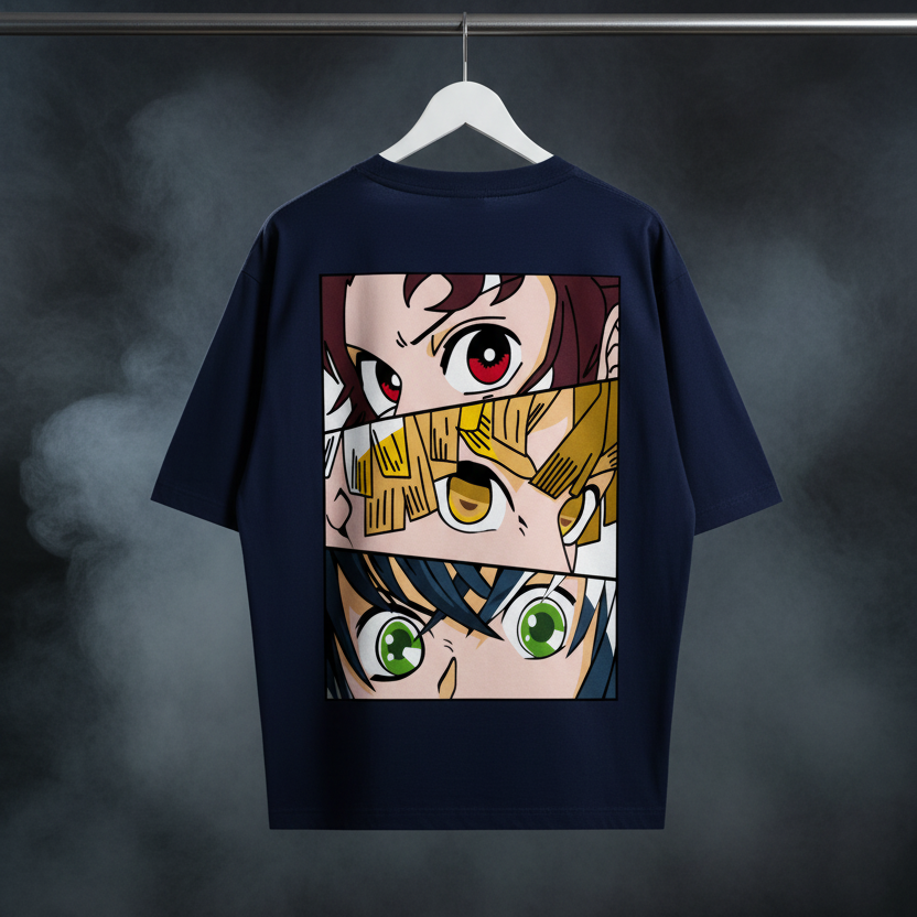 Men's Oversized Classic T-Shirt Naruto Print