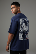 Men's Oversized Classic T-Shirt Demon Slayer Print