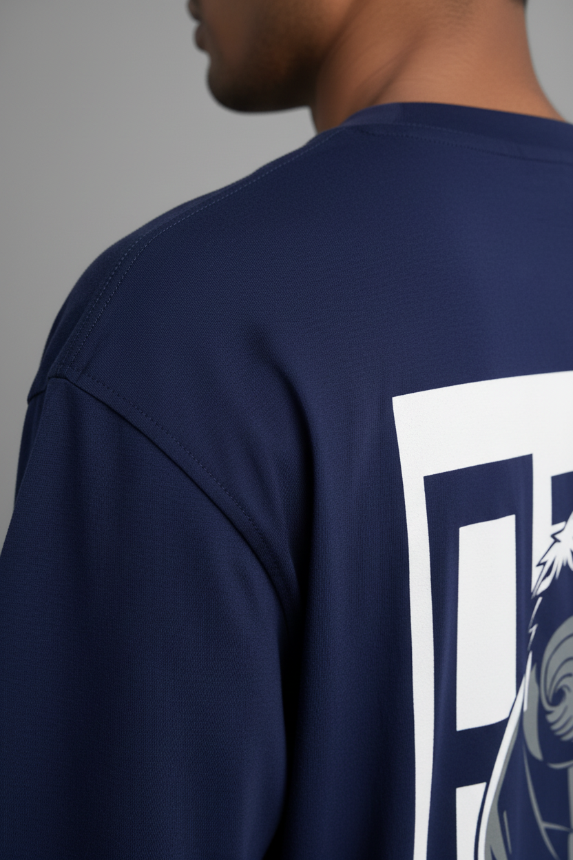Men's Oversized Classic T-Shirt Anime Print