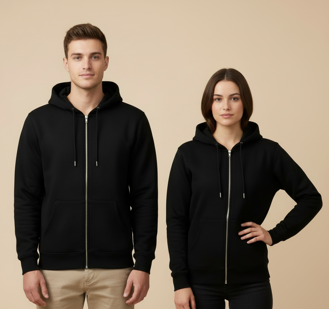 Unisex Zip Hoodie