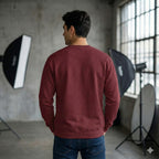 Men’s Sweatshirt Car Print