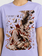 Women's Regular Cotton T-Shirt Werve Originals Anime Print