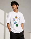 Unisex Oversized T-Shirt Corporate Employee Print