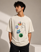 Unisex Oversized T-Shirt Corporate Employee Print