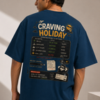 Men's Oversized T-Shirt Craving Holiday Print