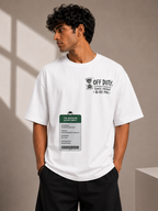 Men's Oversized T-shirt 'Weekend Department' Print
