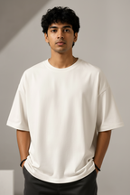 Men's Oversized T-shirt 'Daily Reset' Print