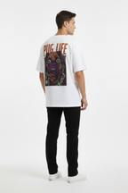Men’s Oversized T-Shirt Pug Life Print