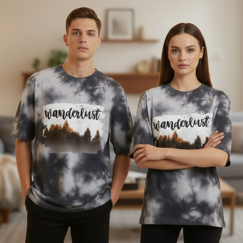 Unisex Tie Dye Oversized T-Shirt