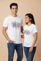 Unisex Cotton Holi T-Shirt