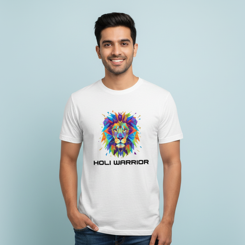 Unisex Cotton Holi T-Shirt