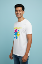Unisex Cotton Holi T-Shirt