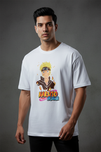 Oversized Classic T-Shirt Anime Print