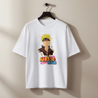 Oversized Classic T-Shirt Anime Print
