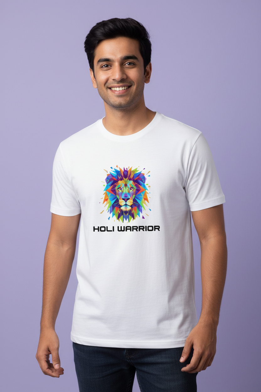 Unisex Cotton Holi T-Shirt