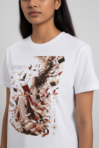 Women's Regular Cotton T-Shirt Werve Originals Anime Print