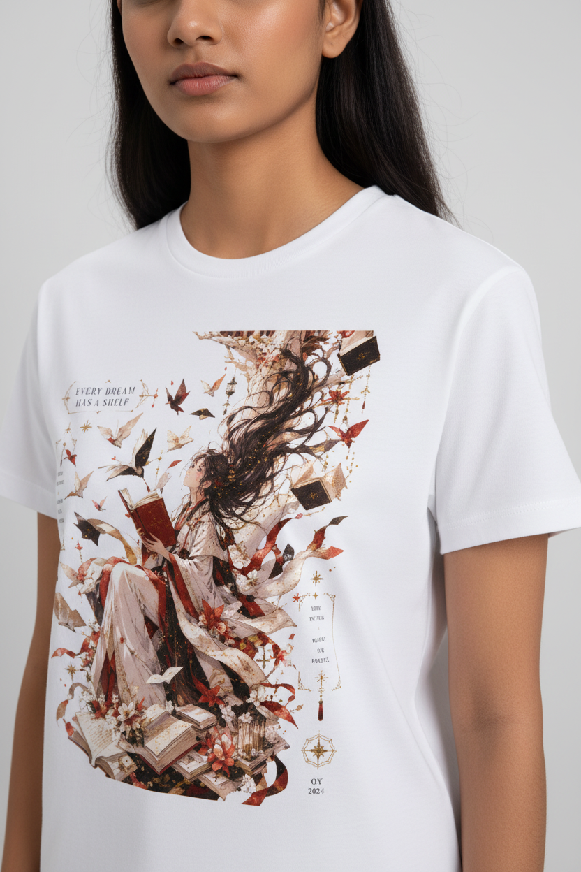 Women's Regular Cotton T-Shirt Werve Originals Anime Print
