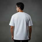 Oversized Classic T-Shirt Anime Print