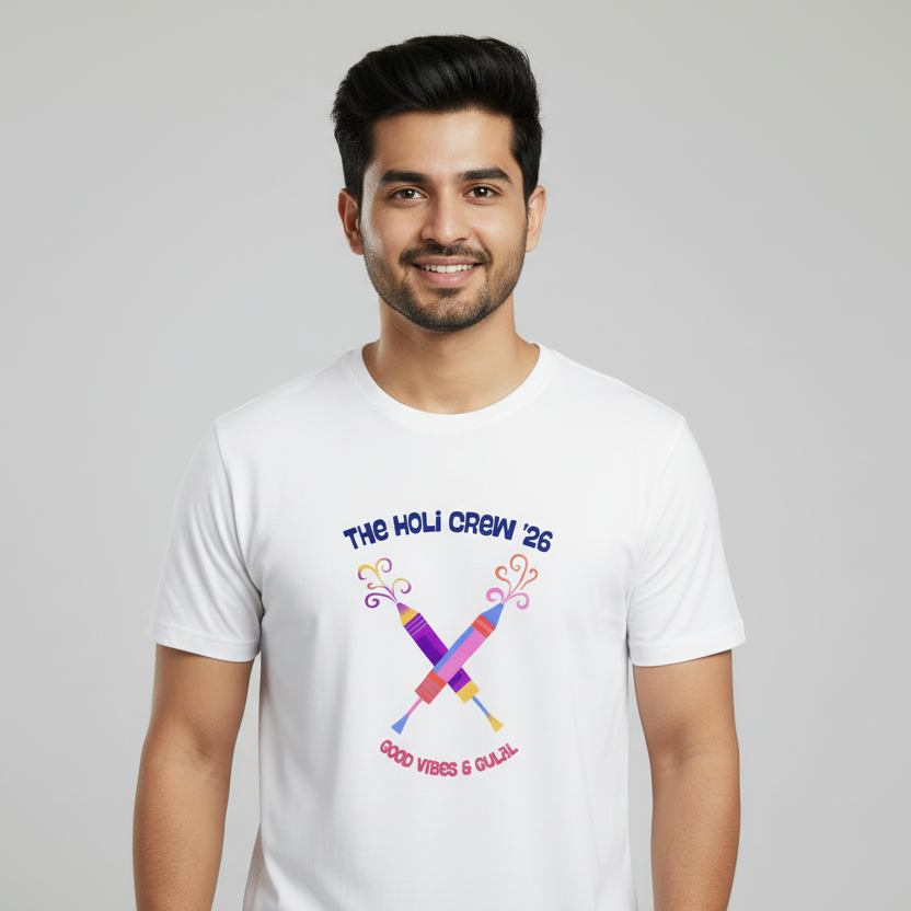Unisex Cotton Holi T-Shirt