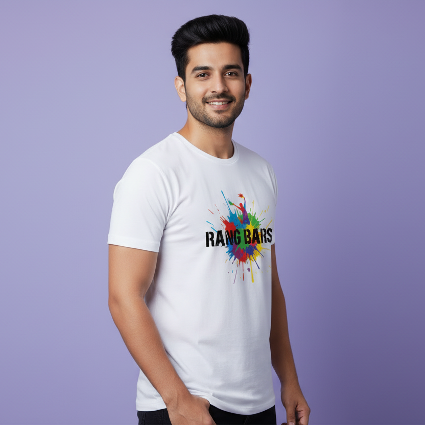 Unisex Cotton Holi T-Shirt