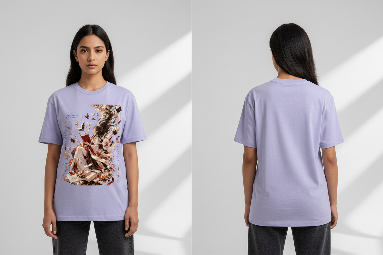 Women's Regular Cotton T-Shirt Werve Originals Anime Print