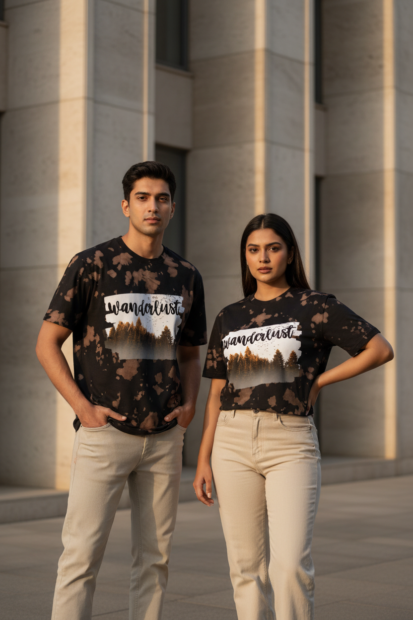 Unisex Tie Dye Oversized T-Shirt