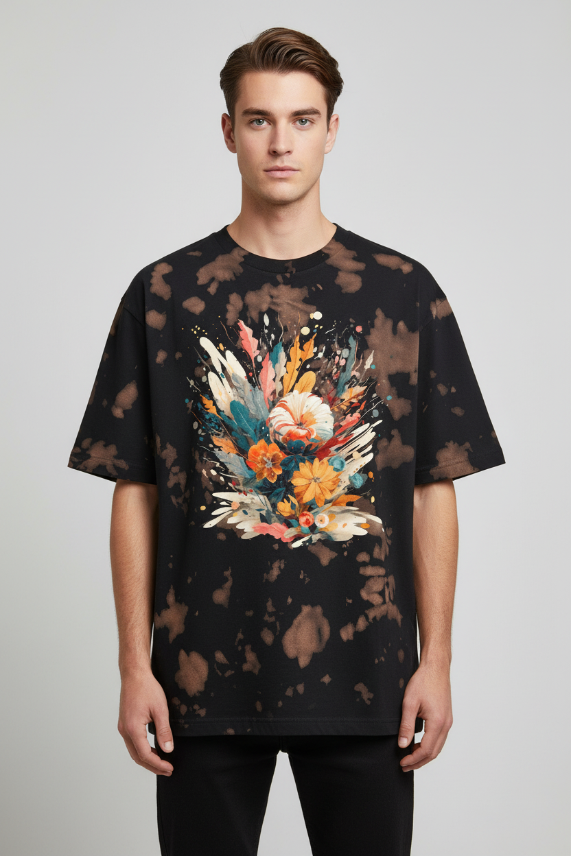 Unisex Tie Dye Oversized T-Shirt