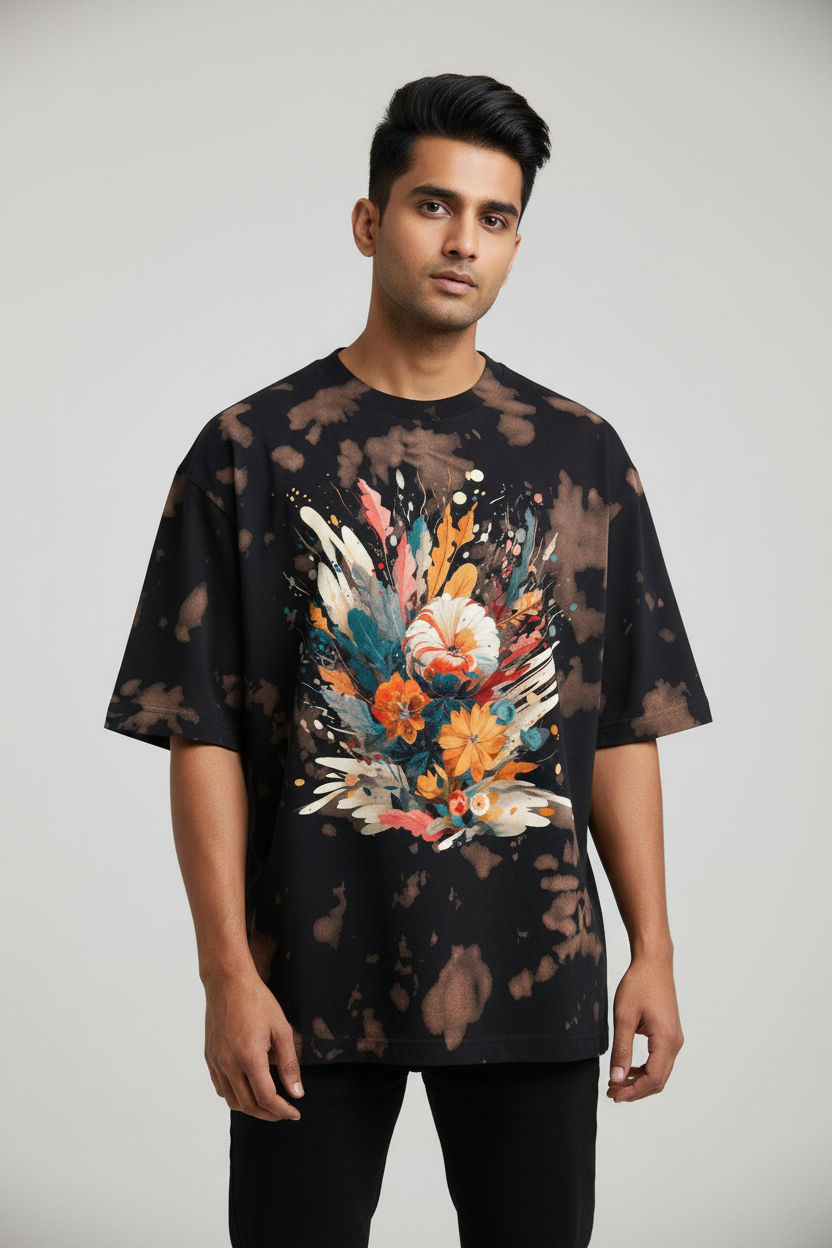 Unisex Tie Dye Oversized T-Shirt