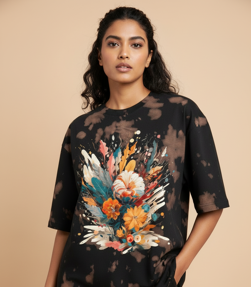 Unisex Tie Dye Oversized T-Shirt