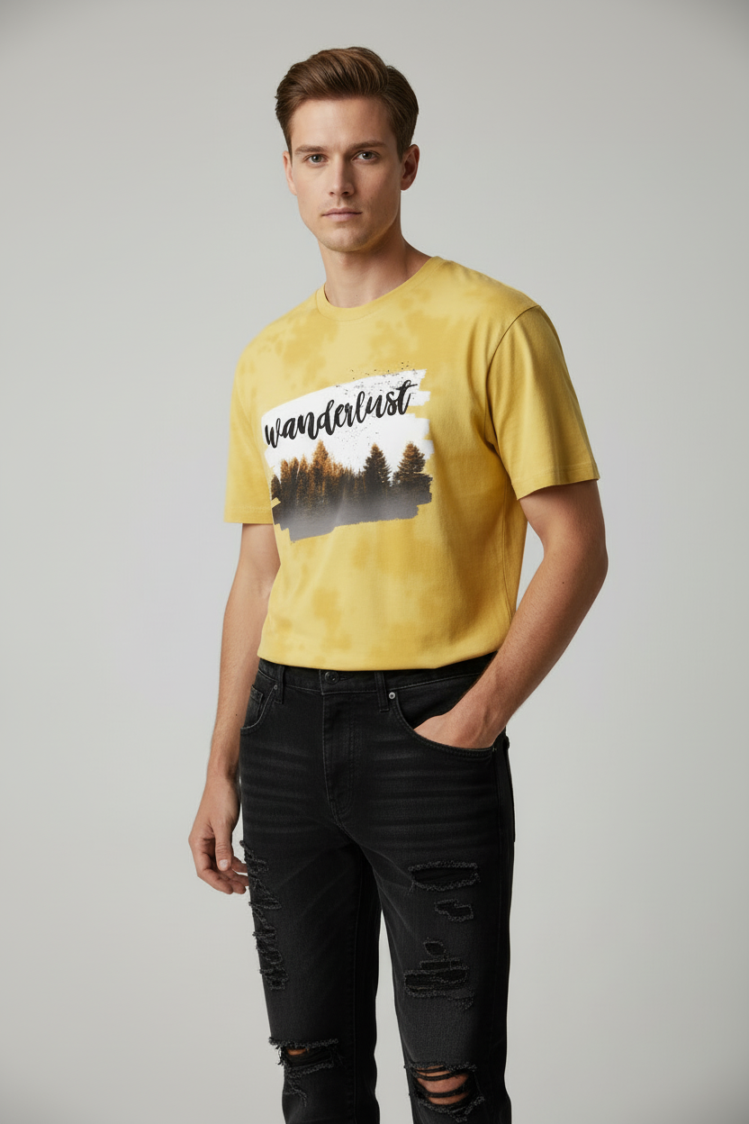 Unisex Tie Dye Oversized T-Shirt