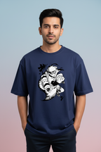 Men's Oversized Classic T-Shirt Anime Print