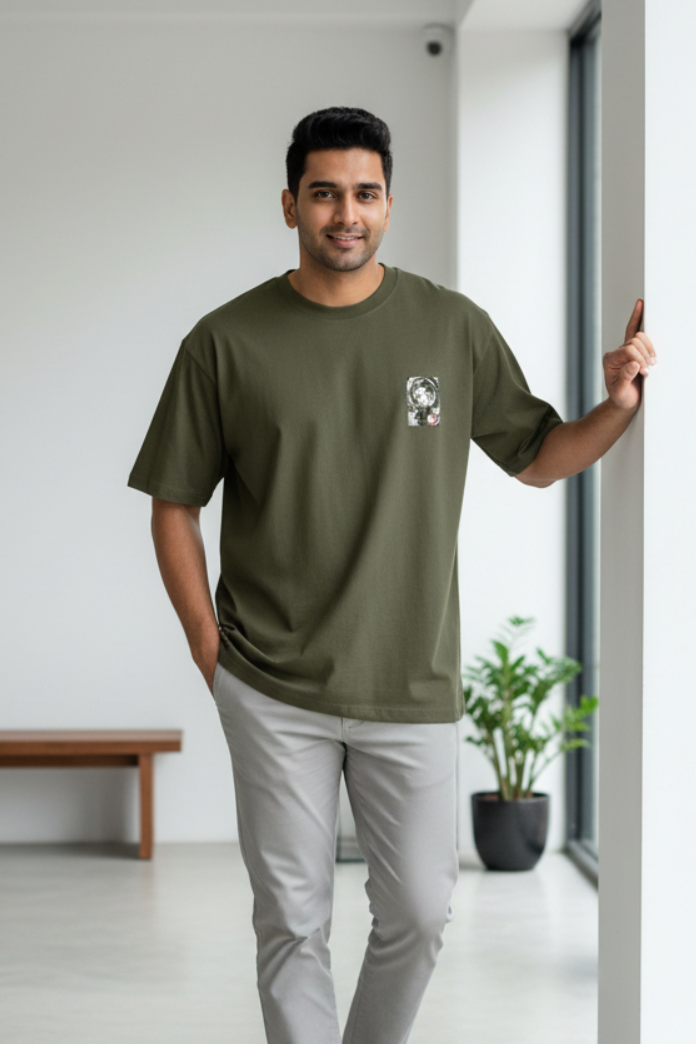 Men's Oversized Classic T-Shirt Demon Slayer Print