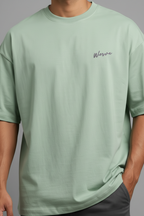 Men's Terry Oversized Tee Zenitsu Print