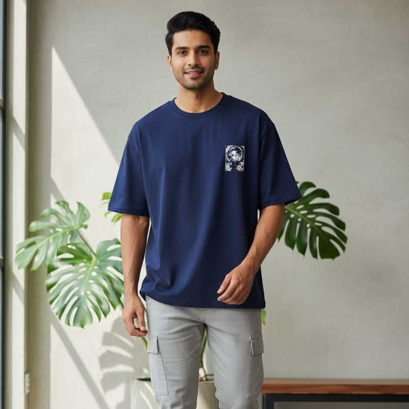 Men's Oversized Classic T-Shirt Demon Slayer Print