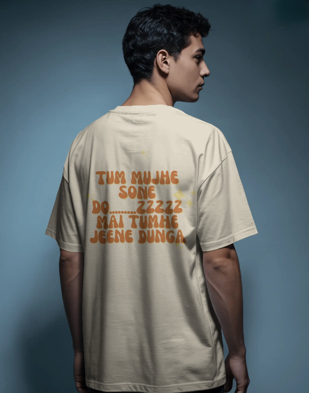 Men’s Oversized T-Shirt Half Sleeves T-Shirt